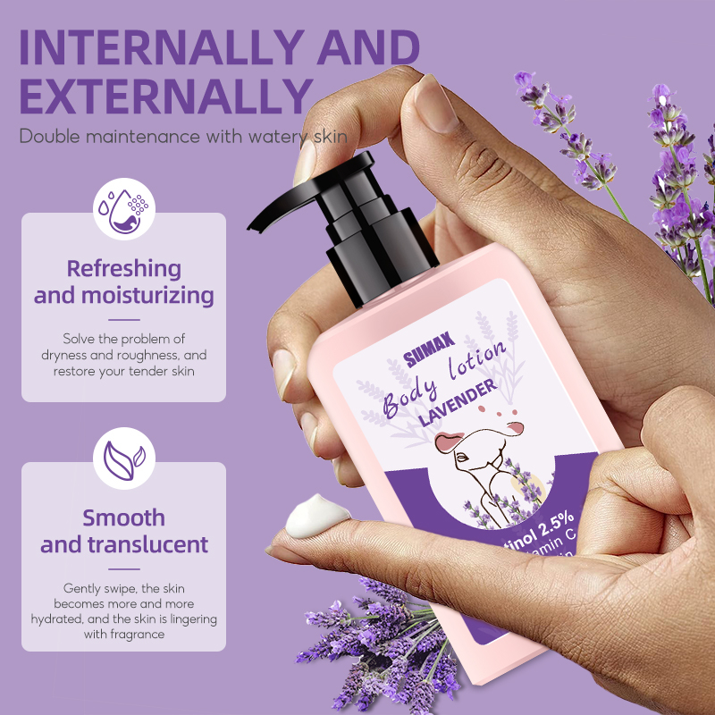 Sữa Dưỡng Thể Hương Hoa Oải Hương Dưỡng Ẩm Cho Nam Và Nữ