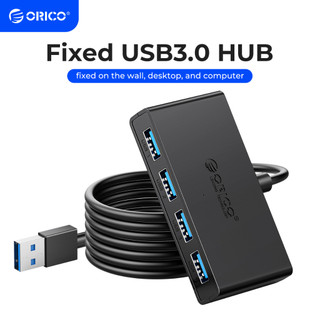 HUB USB 3.0 ORICO 4 cổng với cổng nguồn micro đa năng USB 3.0 cho máy tính để bàn Macbook Pro Mobile/ổ cứng SSD (G11-H4)