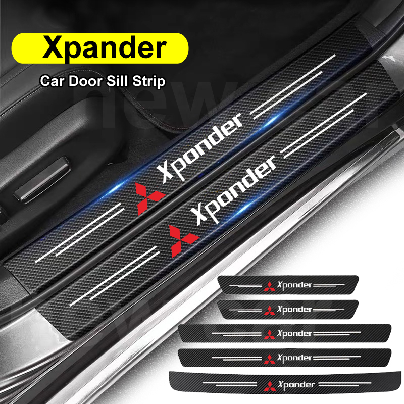 Miếng Dán Bảo Vệ Cửa Xe Hơi mitsubishi xpander Bằng Sợi carbon