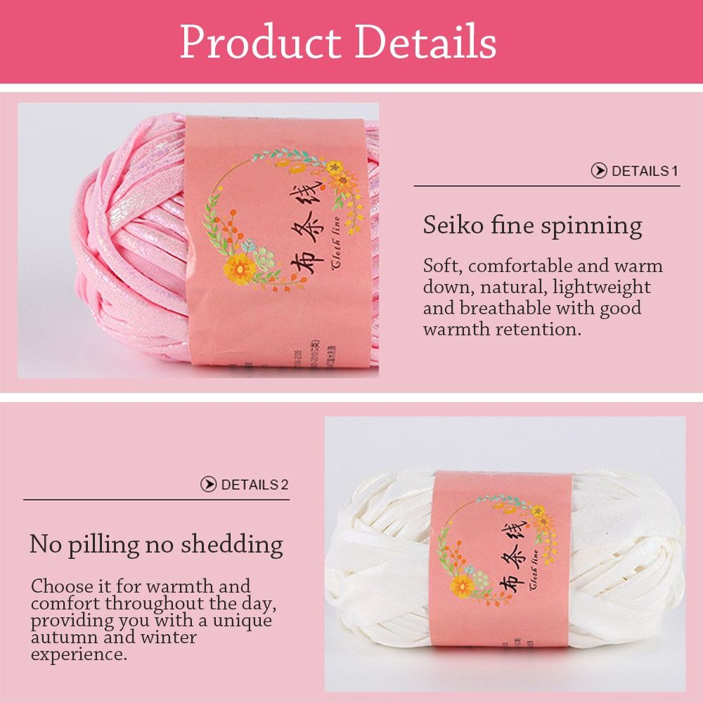 Gswltt Cuộn Len Móc Nhiều Màu Sắc Lấp Lánh