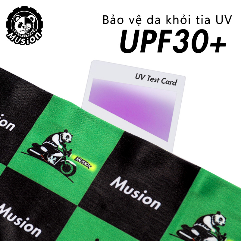 Khăn ống che mặt Musion chống bụi và tia UV khi chơi thể thao/chạy xe đa năng