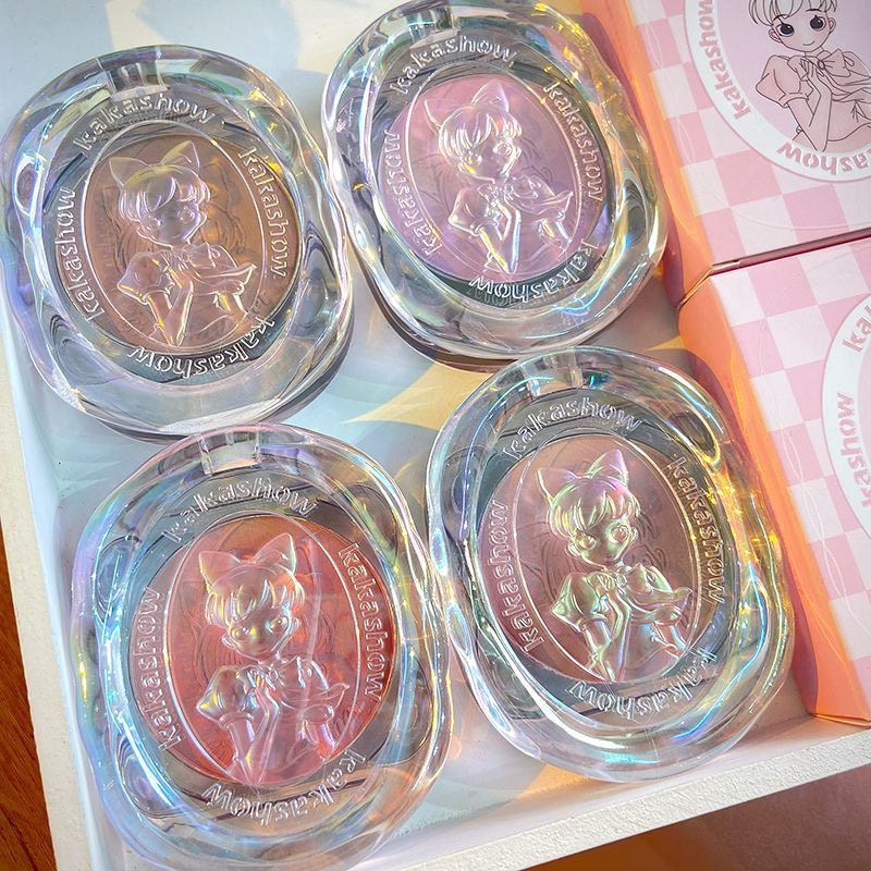 Phấn Má Hồng Kakashow  Lâu Trôi Màu Lì Và Mịn Màng Tự Nhiên Dễ Sử Dụng