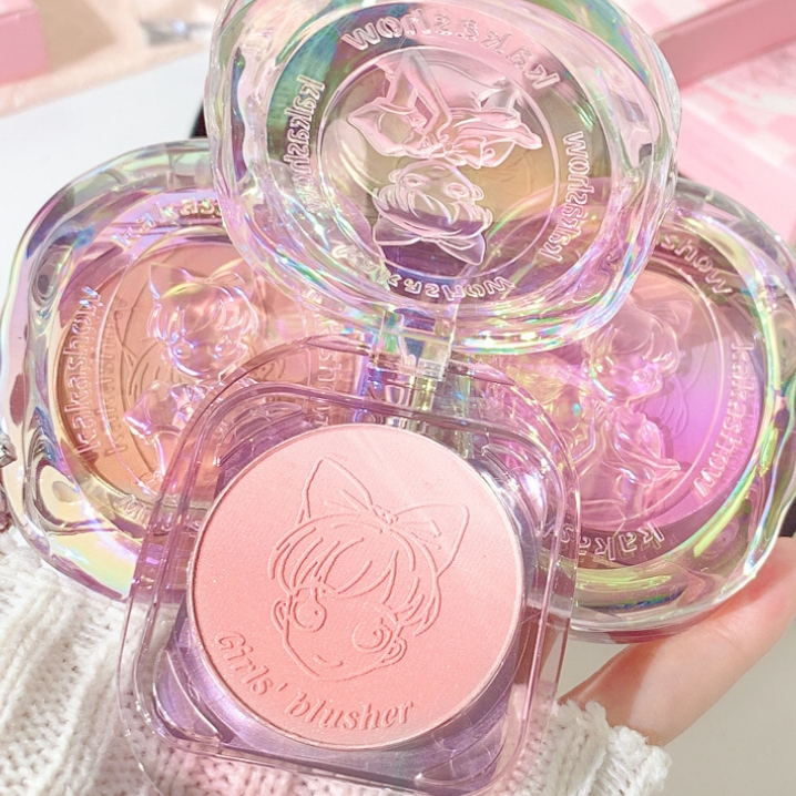 Phấn Má Hồng Kakashow  Lâu Trôi Màu Lì Và Mịn Màng Tự Nhiên Dễ Sử Dụng