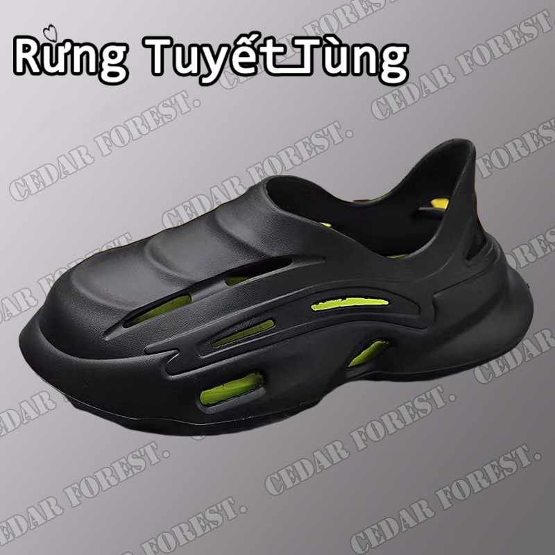 Rừng Tuyết Tùng☘Dép Sandal Đế Mềm Chống Trượt Phong Cách Thể Thao Thời Trang Đi Biển Cho NamGiày nam Thể thao Thư giãn Thời trang