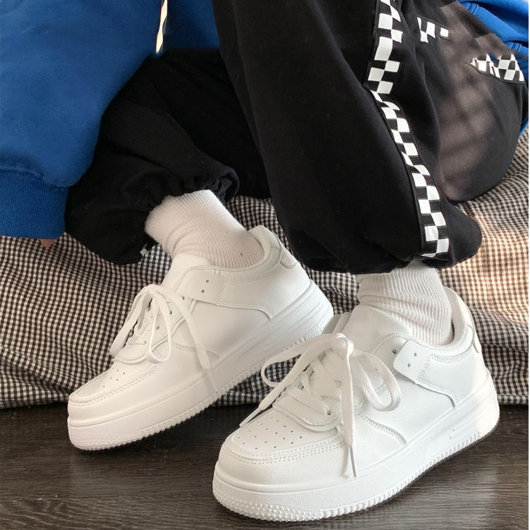 Giày Thể Thao Đế Dày Màu Trắng Trơn Đơn Giản Thời Trang 122 122