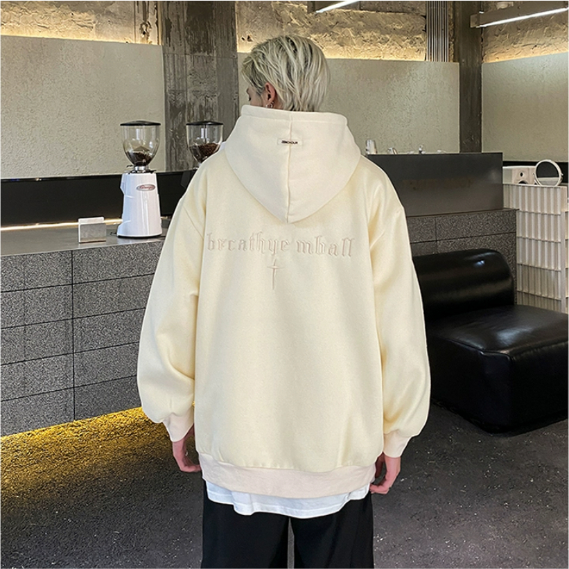 Mới Áo hoodie hip hop In Chữ áo hoodie form rộng Thời Trang áo hoodie Nam Nữ bigsize