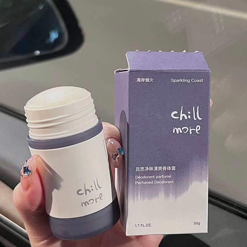 Chillmore balsam Khử Mùi Hôi Cánh Tay Thư Giãn Mùa Xuân Hè 50g Cho Nam Nữ