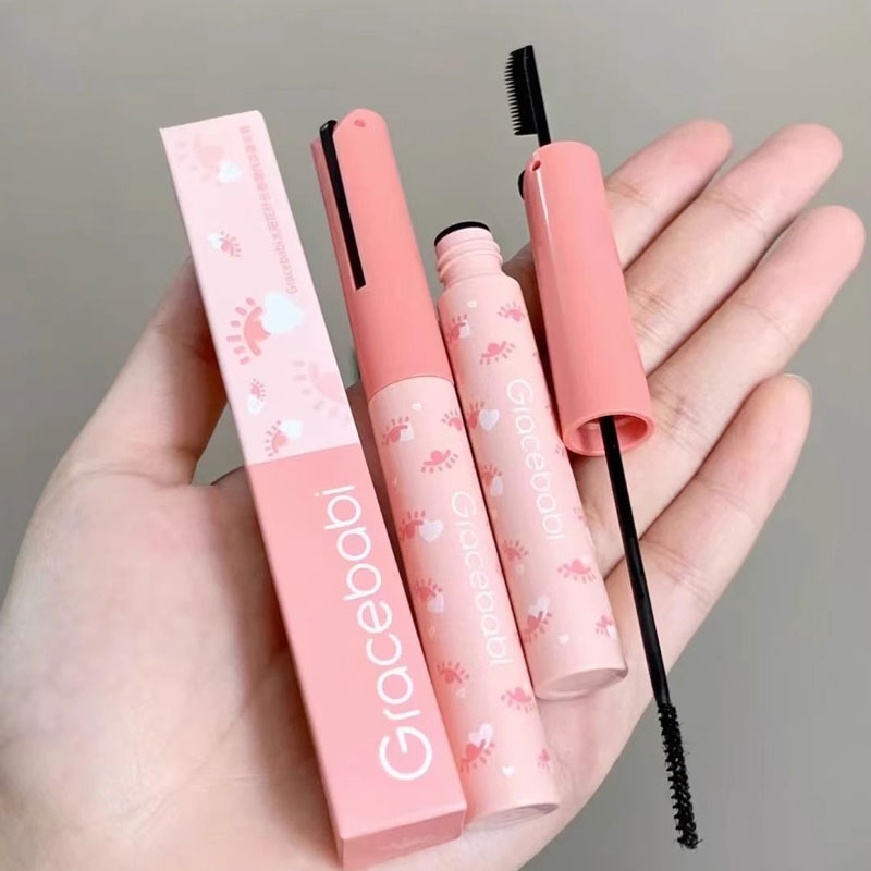 Gracebabi mascara Chuốt Mi Cong Vút Và Dày Hơn Với Thiết Kế Vỏ Hình Hoa Hướng Dương Thời Trang Cho Nữ