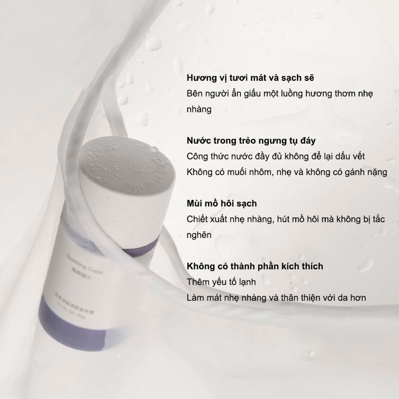 Chillmore balsam Khử Mùi Hôi Cánh Tay Thư Giãn Mùa Xuân Hè 50g Cho Nam Nữ