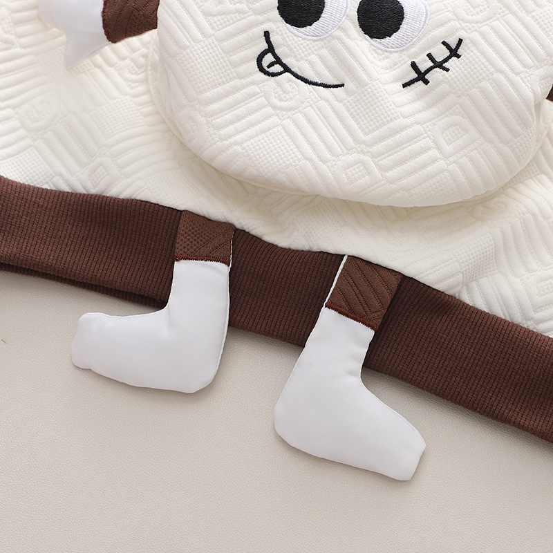 Set Áo Thun Tay Dài Cổ Tròn + Quần Dài Phong Cách Hàn Quốc Thời Trang Mùa Thu Cho Bé Trai / Gái Kích Thước 80-120cm