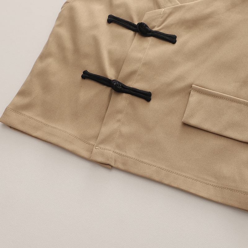 Bộ Áo Sơ Mi Tay Dài Họa Tiết Kẻ Sọc + Áo Sơ Mi Cài Khuy + Quần Dài Phong Cách Hàn Quốc Thời Trang Mùa Thu Hàng Mới 2023 Dành Cho Bé Trai / Bé Gái 80-120cm