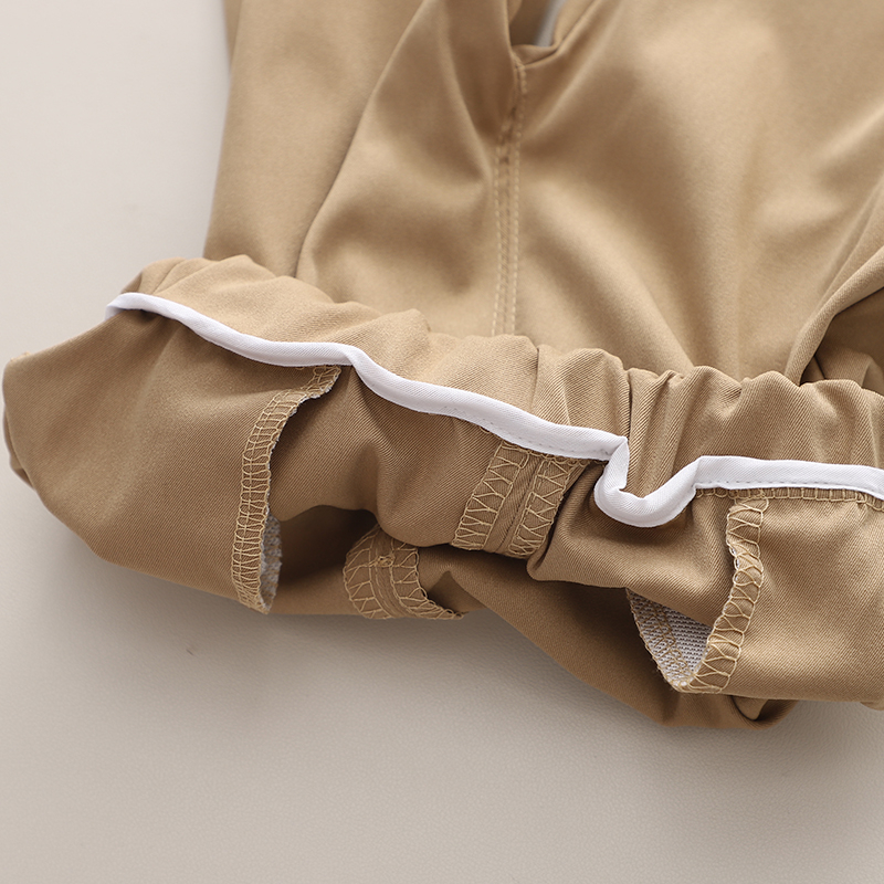 Bộ Áo Sơ Mi Tay Dài Họa Tiết Kẻ Sọc + Áo Sơ Mi Cài Khuy + Quần Dài Phong Cách Hàn Quốc Thời Trang Mùa Thu Hàng Mới 2023 Dành Cho Bé Trai / Bé Gái 80-120cm