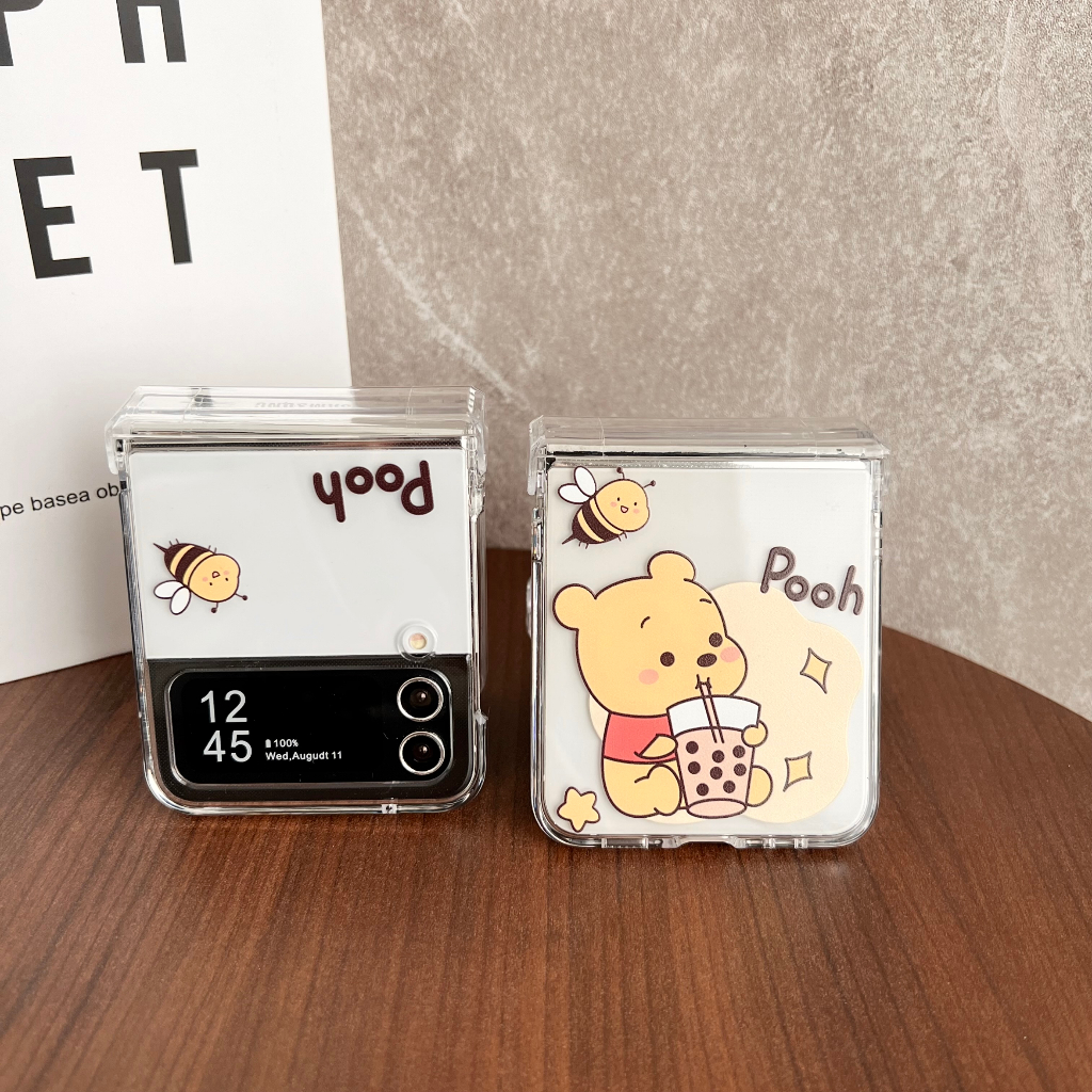 Ốp Điện Thoại Chống Sốc Họa Tiết Hoạt Hình Cho samsung galaxy z flip 3 zflip 5 z flip4