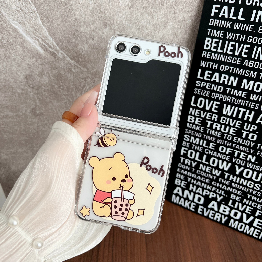 Ốp Điện Thoại Chống Sốc Họa Tiết Hoạt Hình Cho samsung galaxy z flip 3 zflip 5 z flip4