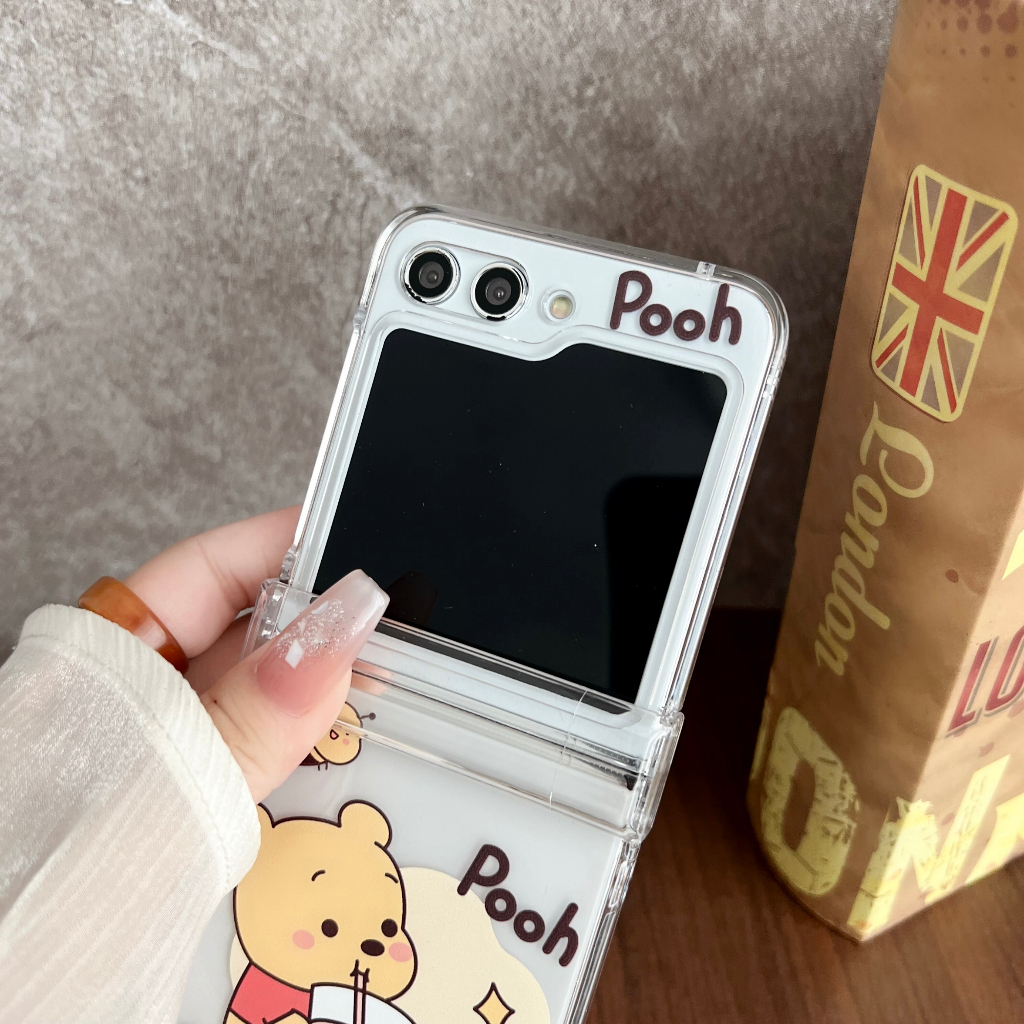 Ốp Điện Thoại Chống Sốc Họa Tiết Hoạt Hình Cho samsung galaxy z flip 3 zflip 5 z flip4