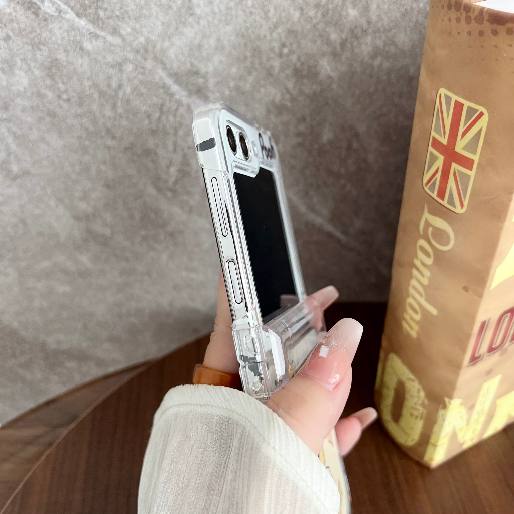 Ốp Điện Thoại Chống Sốc Họa Tiết Hoạt Hình Cho samsung galaxy z flip 3 zflip 5 z flip4