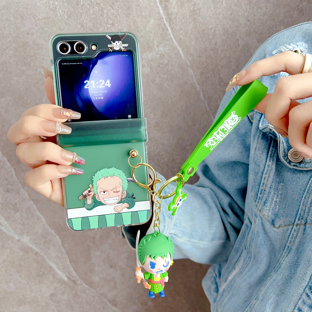 Ốp Điện Thoại Chống Sốc Họa Tiết Hoạt Hình 3d Có Thể Gấp Gọn Cho samsung galaxy z flip 3 zflip 5 z flip4