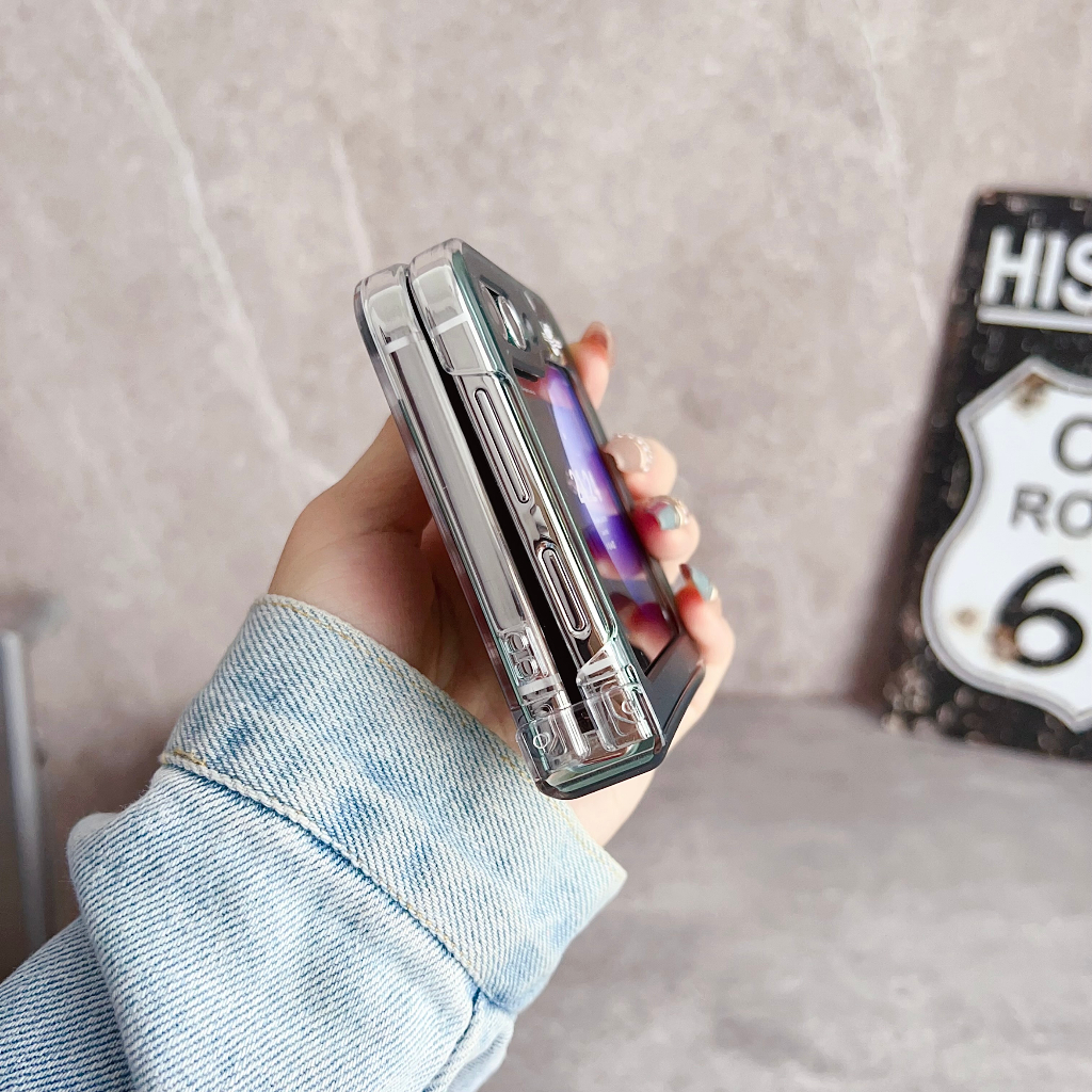 Ốp Điện Thoại Chống Sốc Họa Tiết Hoạt Hình 3d Có Thể Gấp Gọn Cho samsung galaxy z flip 3 zflip 5 z flip4