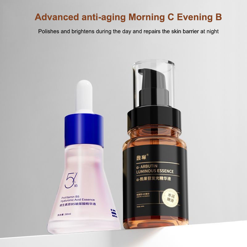 Fupei morning c and morning serum Dưỡng Ẩm Làm Sáng Tông Màu Da Mặt - arbutin Cải Thiện Nước Se Khít Lỗ Chân Lông vc