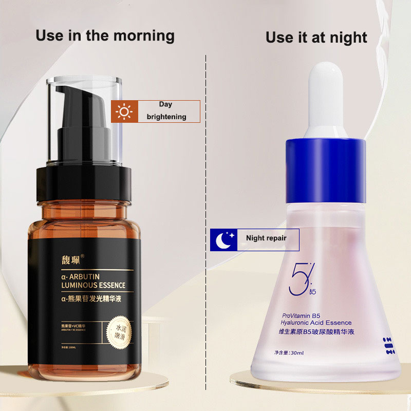 Fupei morning c and morning serum Dưỡng Ẩm Làm Sáng Tông Màu Da Mặt - arbutin Cải Thiện Nước Se Khít Lỗ Chân Lông vc