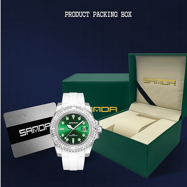 Sanda Đồng Hồ Đeo Tay Chống Thấm Nước Kiểu Dáng Thể Thao Dành Cho Nam Và Nữ