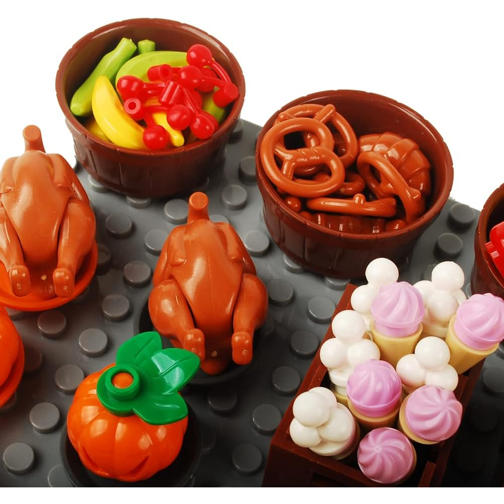Đồ Chơi Xúc Xích / Cà Rốt / Trái Táo / Trái Cây 33078 33051 33085 Dành Cho Trẻ Em moc