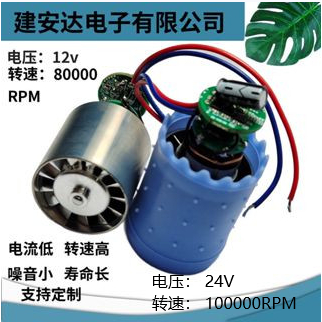 12v/24V/220V Không Chổi Than 80,000/100,000 Tốc Độ Cao Chuyên Dụng Cho Máy Ảnh Giao Hàng Máy sấy tóc, máy sấy tóc, tóc xoăn, động cơ