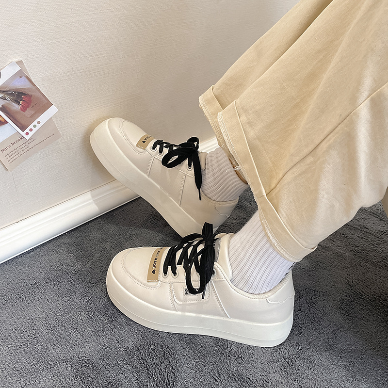 Giày Thể Thao Trắng Nhỏ Qiaoyon Đế Dày Thời Trang Cho Nữ