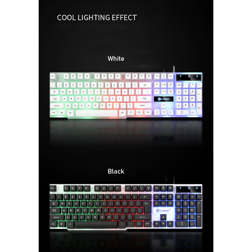 KANGJIA  Bàn phím cơ TX30 nổi dạ quang bàn phím máy tính xách tay trò chơi cảm giác bàn phím có dây