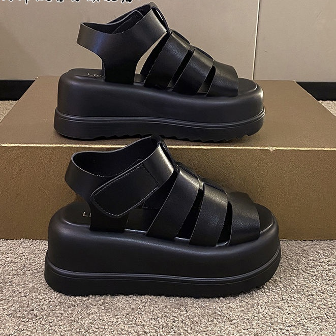 C＆S  Dép sandal nữ Hở Ngón Đế Dày Có Quai Cài 2023NEW Mùa hè Kiểu Dáng Thời Trang B98G1PZ 35Z230829