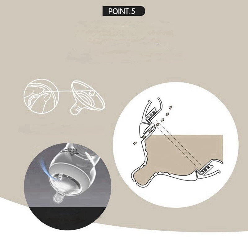 TOMMEE TIPPEE Tommee Bình Sữa Thủy Tinh Tráng Gương silicone Dung Tích 150ml / 250ml