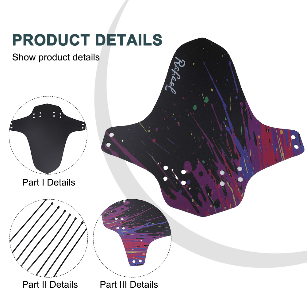 FENDER 1 Bộ Dè Chắn Bùn Trước Và Sau Siêu Nhẹ Tháo Gỡ Nhanh Cho Xe Đạp Leo Núi MTB