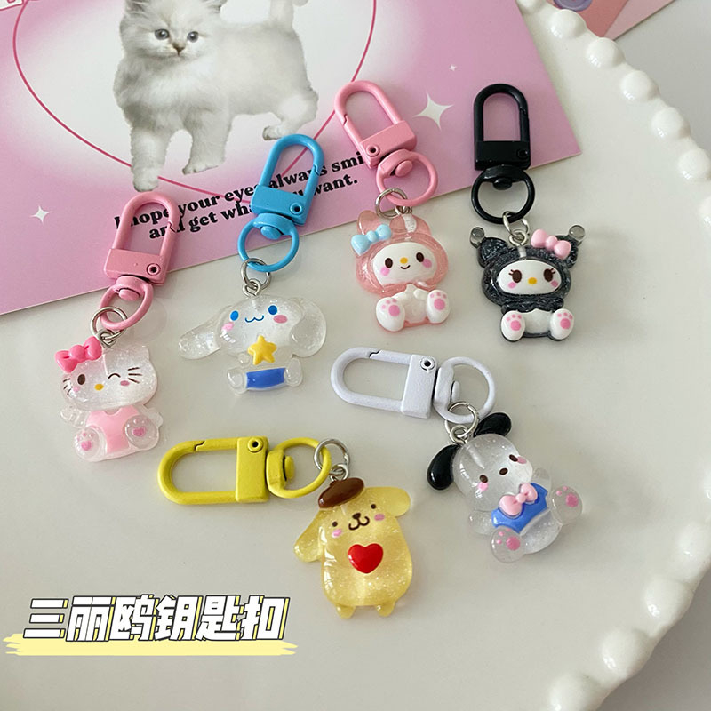 SANRIO Mới Móc Khóa Hình Chú Chó cinnamon Đáng Yêu