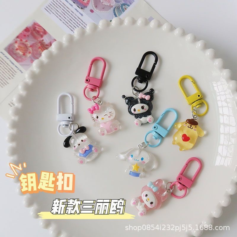 SANRIO Mới Móc Khóa Hình Chú Chó cinnamon Đáng Yêu