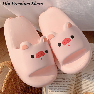  Dép Nhựa EVA Đế Mềm Hình Chú Heo Hồng Đáng Yêu 