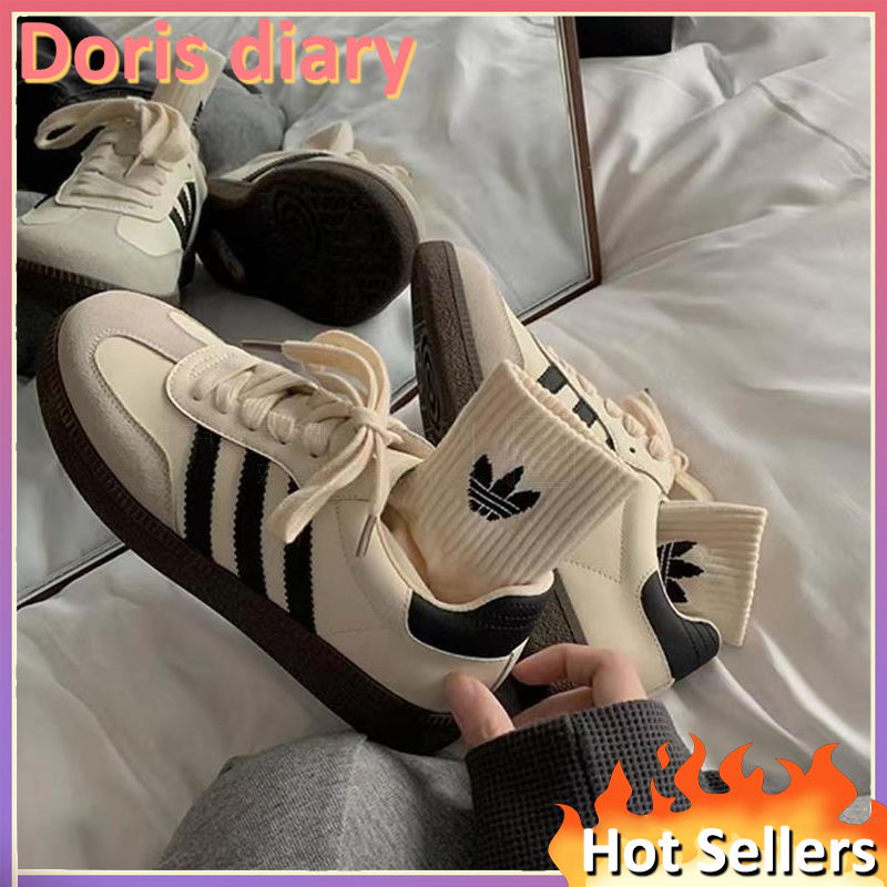 【Doris diary】Giày Thể Thao Chống Trượt Mềm Mại Thoải Mái Phong Cách Hàn Quốc Cho Nữ
