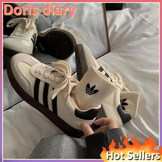 【Doris diary Giày Thể Thao Chống Trượt Mềm Mại Thoải Mái Phong Cách Hàn Quốc Cho Nữ