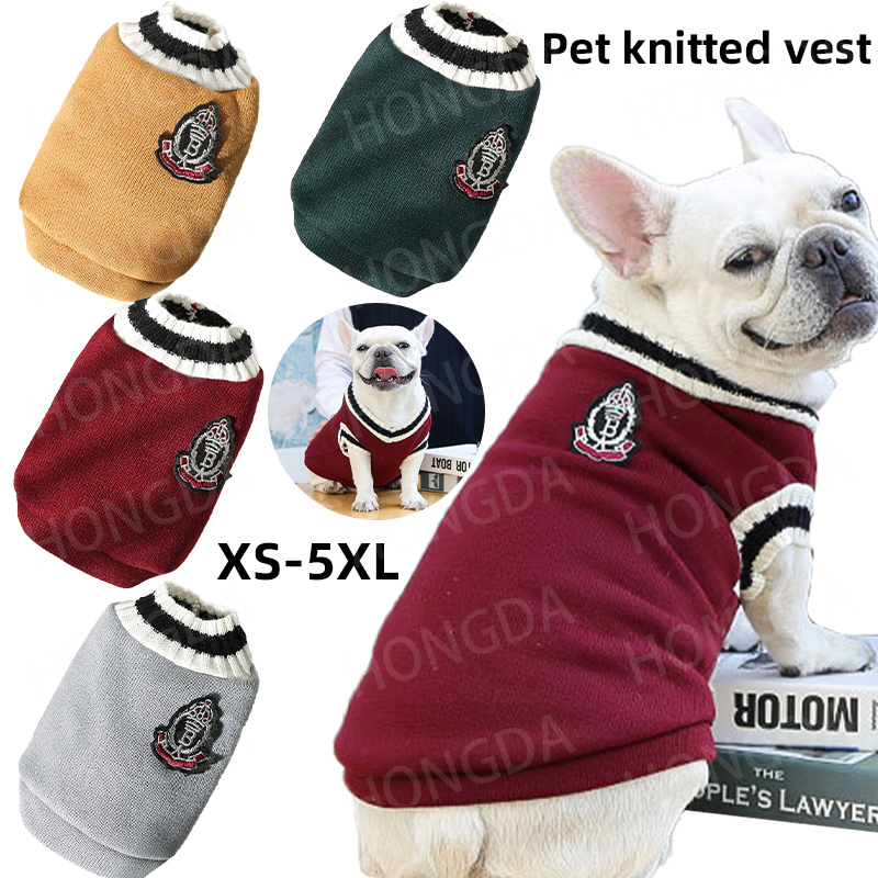 Áo Sweater Giữ Ấm Mùa Đông Cỡ Vừa Và Vừa Dành Cho Chó Mèo Chihuahua Pháp Yorkie