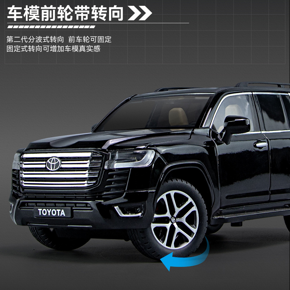 Xe Ô Tô toyota land cruiser Đồ Chơi Tỉ Lệ 1 / 24