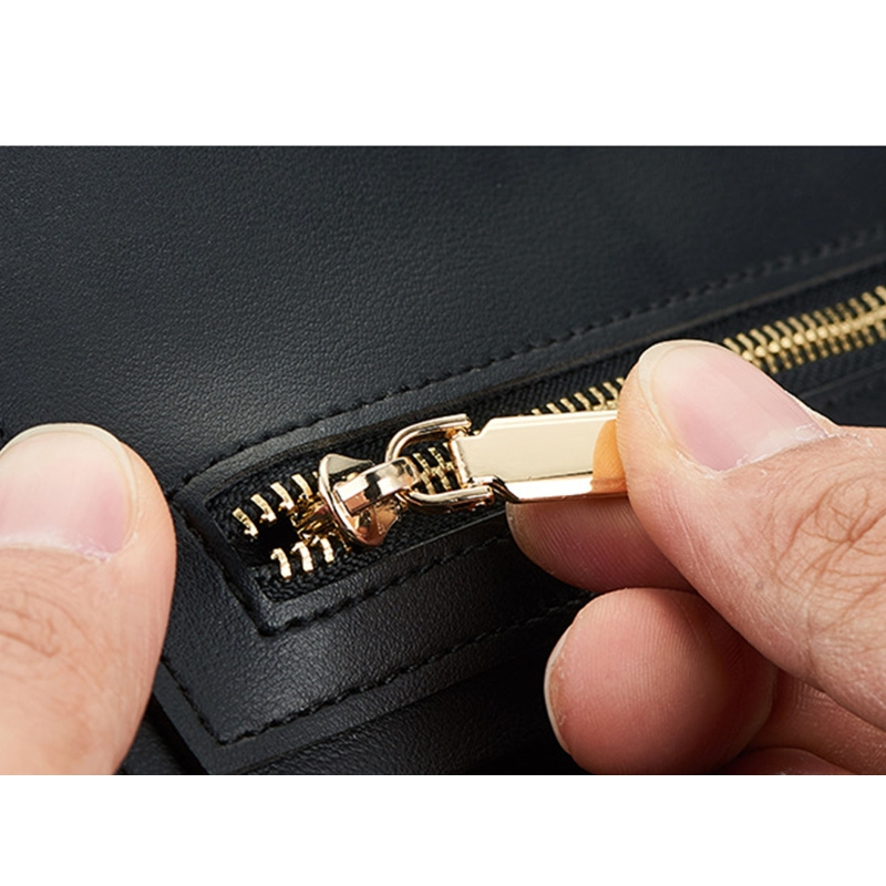 Đầu khóa dây kéo mạ màu kim loại dành cho hành lý/ trang phục/ áo khoác