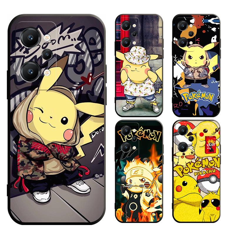 Ốp Điện Thoại Mềm Hình pikachu Cho realme gt neo 3t 2 3 c31 5g pro