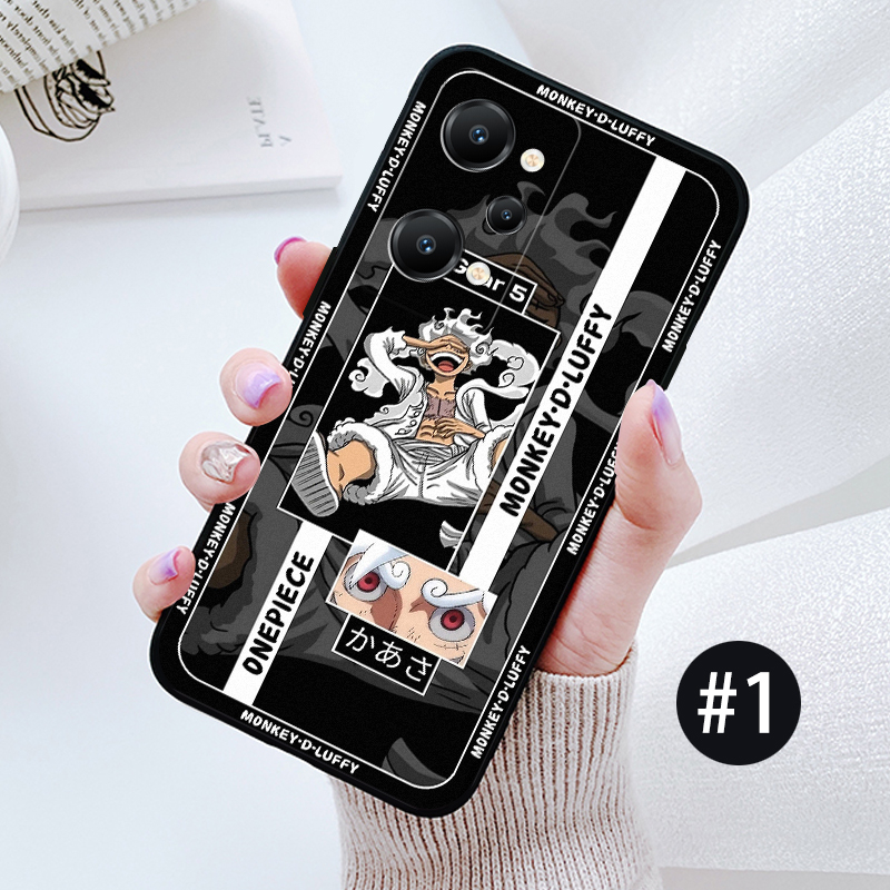Ôp Điện Thoại Dẻo Họa Tiết Hoạt Hình One Piece luffy gear 5 Cho realme gt neo 3t 2 3 c31 5g pro Ốp