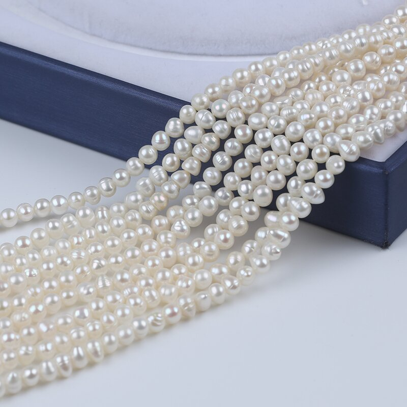 Dây Ngọc Trai 20cm 4-5mm Làm Trang Sức