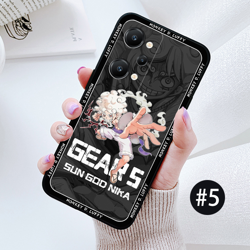 Ôp Điện Thoại Dẻo Họa Tiết Hoạt Hình One Piece luffy gear 5 Cho realme gt neo 3t 2 3 c31 5g pro Ốp