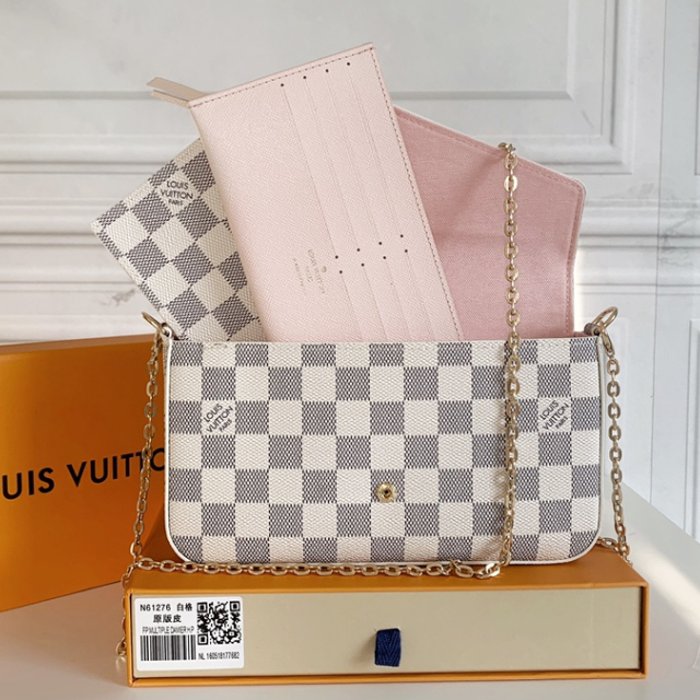 Louis vuitton Túi Xách Da Đeo Chéo m61276 felicie Thời Trang Sang Trọng