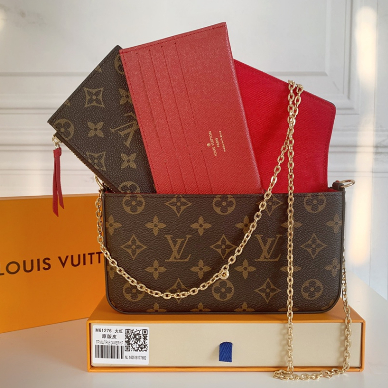Louis vuitton Túi Xách Da Đeo Chéo m61276 felicie Thời Trang Sang Trọng