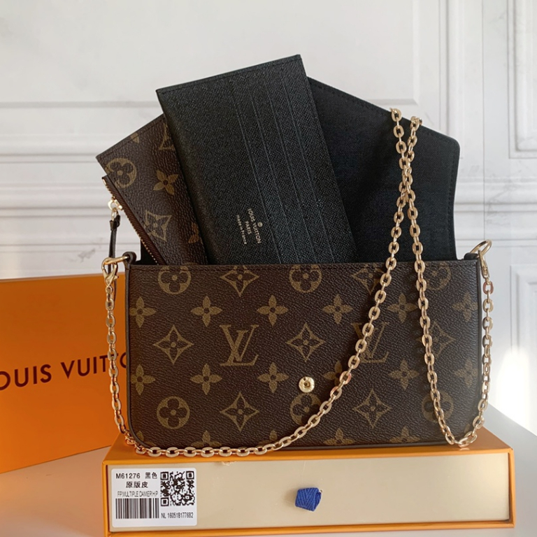 Louis vuitton Túi Xách Da Đeo Chéo m61276 felicie Thời Trang Sang Trọng
