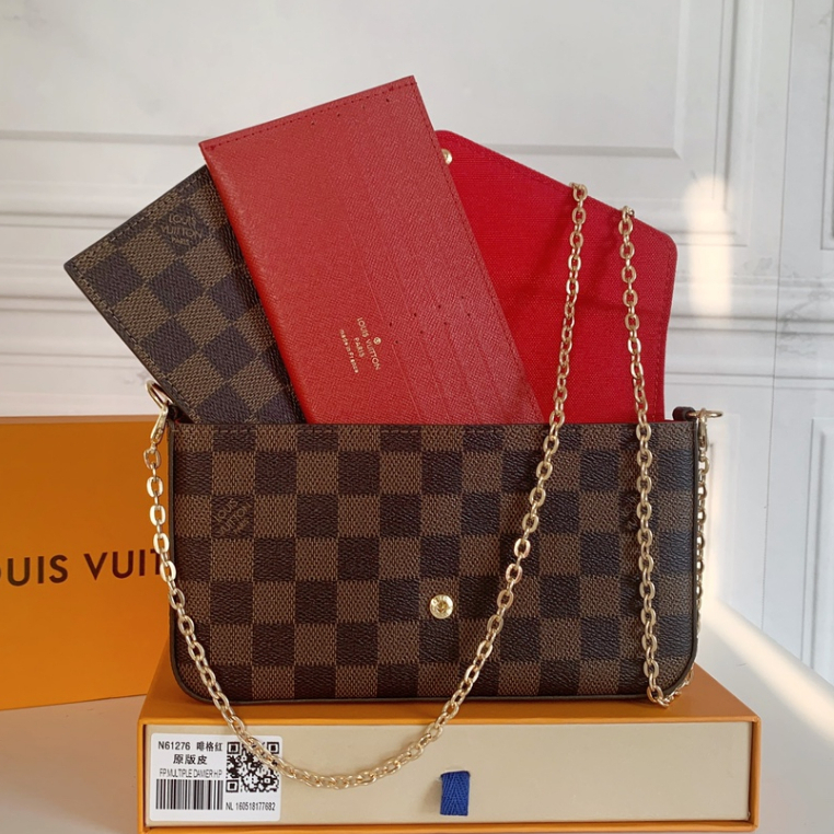 Louis vuitton Túi Xách Da Đeo Chéo m61276 felicie Thời Trang Sang Trọng