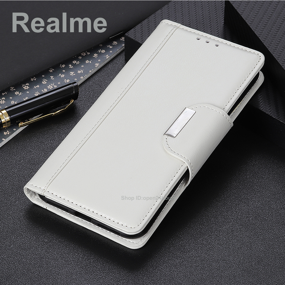Cho Realme 11/11 Pro+ 5G C51 C53 C55 Realme 10 C33 C30S  /9 Pro+ C35 9i C25Y C25s C21-Y C20 Realme 8 Pro Ốp Bao Da Điện Thoại Chống Sốc Chống Trầy Xước