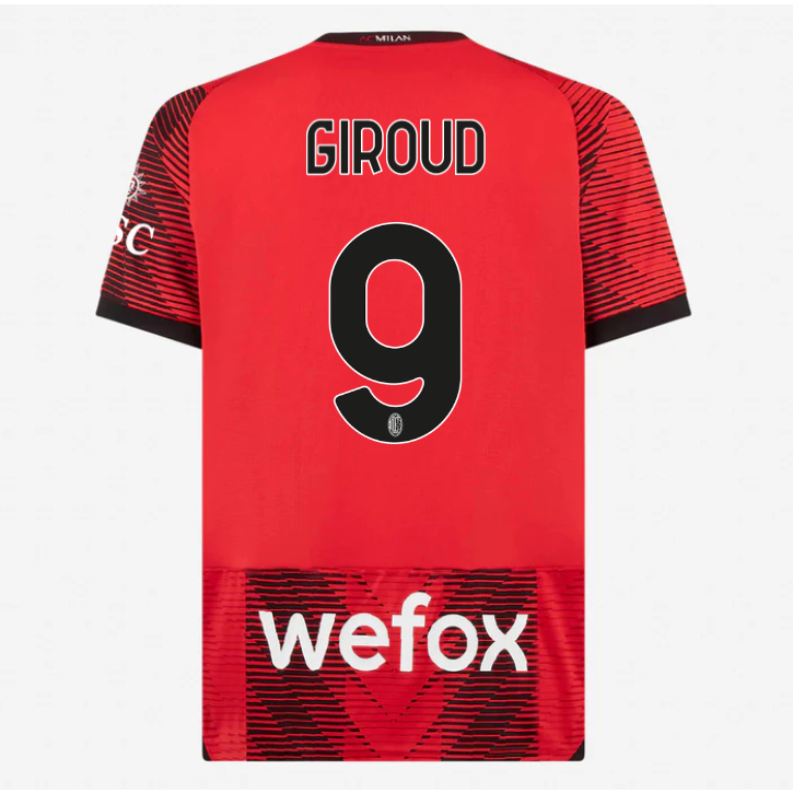 Áo Bóng Đá Câu Lạc Bộ AC 23-24 Size S-4XL